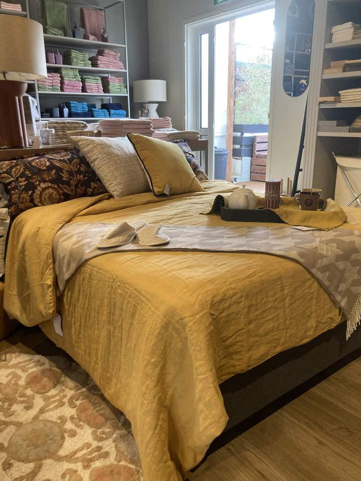 Textiles pour literie, bain et table